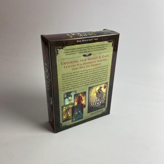 Подарунковий набір таро - Темного лісу, Dark Wood Tarot, книга + карти