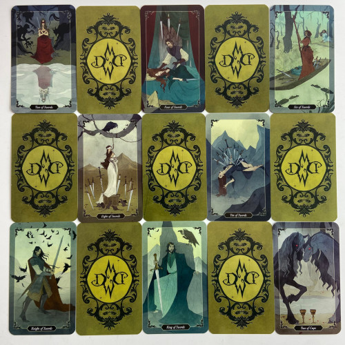 Подарунковий набір таро - Темного лісу, Dark Wood Tarot, книга + карти Подарунковий набір таро - Темного лісу, Dark Wood Tarot, книга + карти