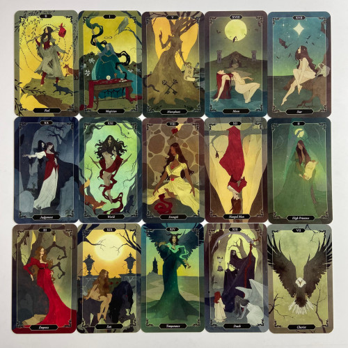 Подарунковий набір таро - Темного лісу, Dark Wood Tarot, книга + карти Подарунковий набір таро - Темного лісу, Dark Wood Tarot, книга + карти
