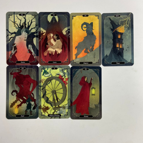 Подарунковий набір таро - Темного лісу, Dark Wood Tarot, книга + карти Подарунковий набір таро - Темного лісу, Dark Wood Tarot, книга + карти