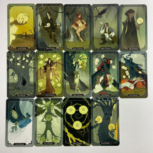 Подарунковий набір таро - Темного лісу, Dark Wood Tarot, книга + карти Подарунковий набір таро - Темного лісу, Dark Wood Tarot, книга + карти