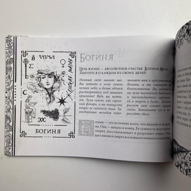 Подарочный набор таро - Виккансикй оракул теней, книга + карты