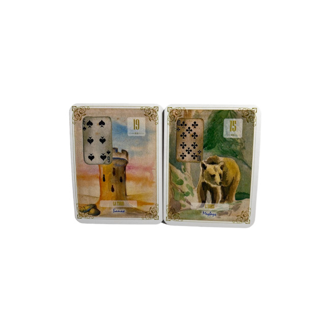 Карти Оракул - Золоті квіти Ленорман (L'Oracle de Lenormand)