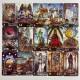 Подарочный набор таро - Кладбищенское таро, книга + карты (Necropolis Tarot)
