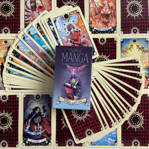 Карты Таро - Мистические карты Манга, уменьшенная (Mystical Manga Tarot) Карты Таро - Мистические карты Манга, уменьшенная (Mystical Manga Tarot)