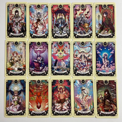 Карты Таро - Мистические карты Манга, уменьшенная (Mystical Manga Tarot) Карты Таро - Мистические карты Манга, уменьшенная (Mystical Manga Tarot)