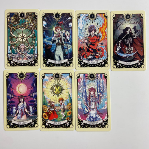 Карты Таро - Мистические карты Манга, уменьшенная (Mystical Manga Tarot) Карты Таро - Мистические карты Манга, уменьшенная (Mystical Manga Tarot)