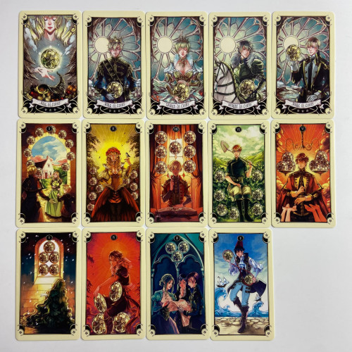 Карты Таро - Мистические карты Манга, уменьшенная (Mystical Manga Tarot) Карты Таро - Мистические карты Манга, уменьшенная (Mystical Manga Tarot)