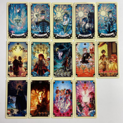 Карты Таро - Мистические карты Манга, уменьшенная (Mystical Manga Tarot) Карты Таро - Мистические карты Манга, уменьшенная (Mystical Manga Tarot)