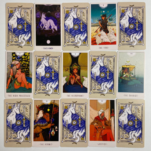 Карты Таро - Белого Божества, уменьшенная (White Numen Tarot) Карты Таро - Белого Божества, уменьшенная (White Numen Tarot)