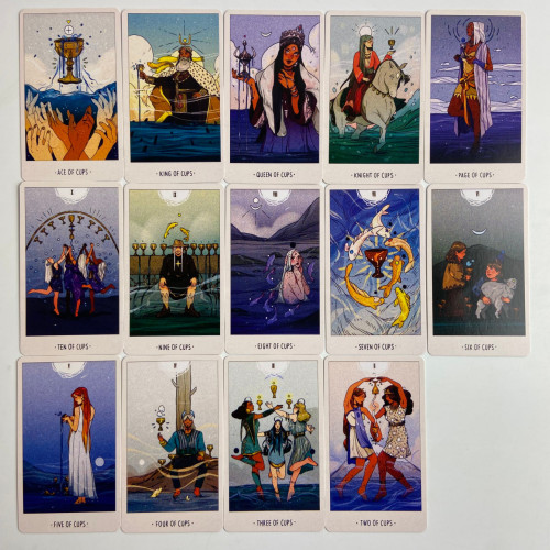 Карты Таро - Белого Божества, уменьшенная (White Numen Tarot) Карты Таро - Белого Божества, уменьшенная (White Numen Tarot)