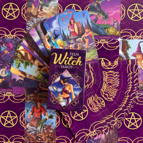 Карты Таро - Юной Ведьмы, уменьшенная (Teen Witch Tarot) Карты Таро - Юной Ведьмы, уменьшенная (Teen Witch Tarot)