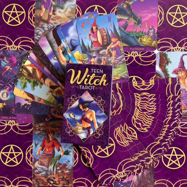 Карти Таро - Юної Відьми, зменшена (Teen Witch Tarot)