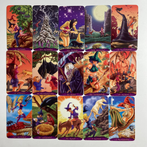 Карты Таро - Юной Ведьмы, уменьшенная (Teen Witch Tarot) Карты Таро - Юной Ведьмы, уменьшенная (Teen Witch Tarot)