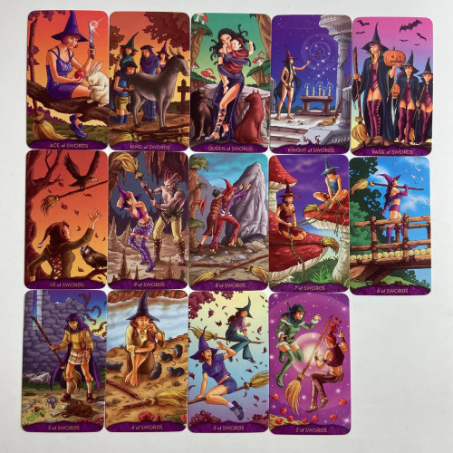 Карты Таро - Юной Ведьмы, уменьшенная (Teen Witch Tarot) Карты Таро - Юной Ведьмы, уменьшенная (Teen Witch Tarot)