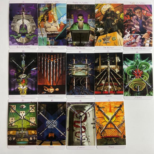 Карты Таро - Городское Таро, уменьшенная (The Urban Tarot) Карты Таро - Городское Таро, уменьшенная (The Urban Tarot)