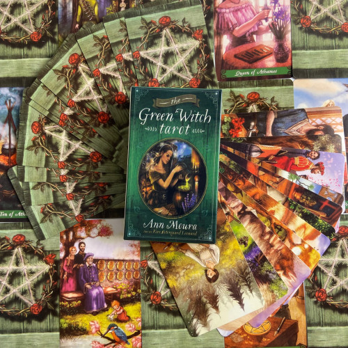 Карты Таро - Зеленой Ведьмы, уменьшенная (The Green Witch Tarot)
