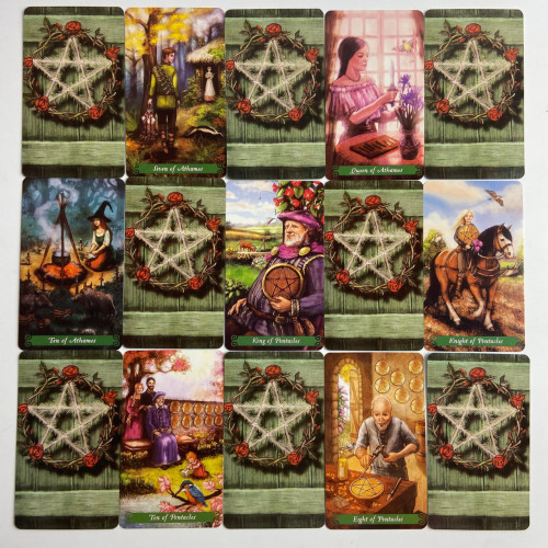 Карты Таро - Зеленой Ведьмы, уменьшенная (The Green Witch Tarot)