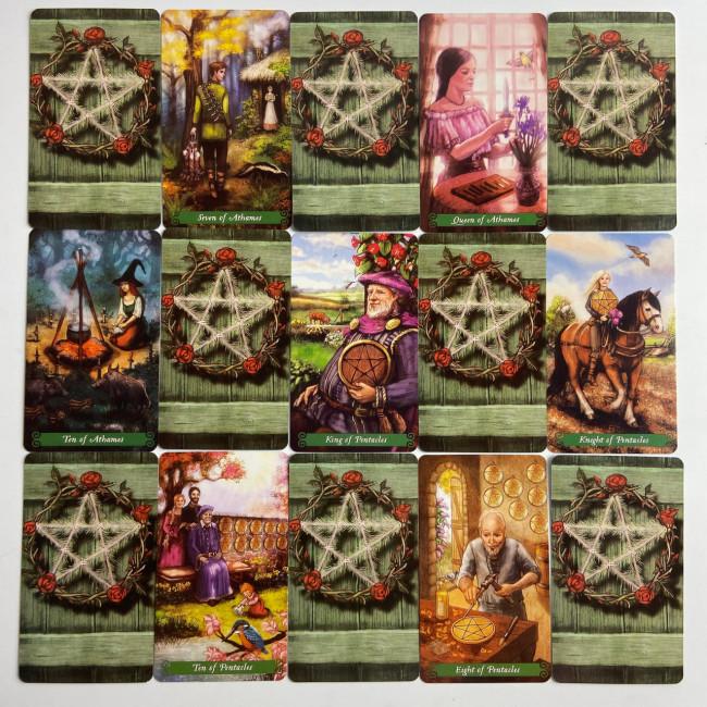 Карты Таро - Зеленой Ведьмы, уменьшенная (The Green Witch Tarot)