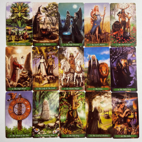 Карты Таро - Зеленой Ведьмы, уменьшенная (The Green Witch Tarot)