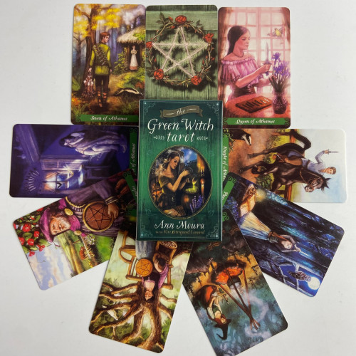 Карты Таро - Зеленой Ведьмы, уменьшенная (The Green Witch Tarot)