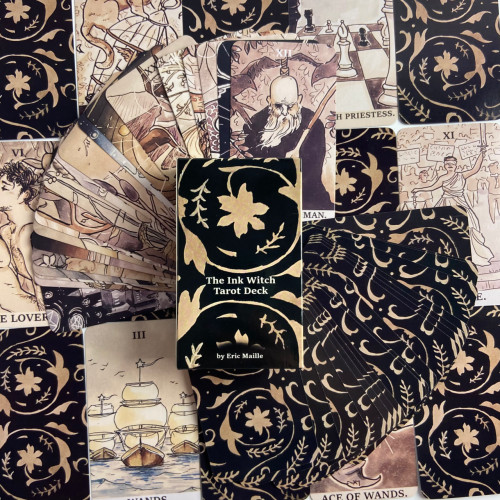 Карты Таро - Чернильной Ведьмы, уменьшенная (The Ink Witch Tarot Deck) Карты Таро - Чернильной Ведьмы, уменьшенная (The Ink Witch Tarot Deck)