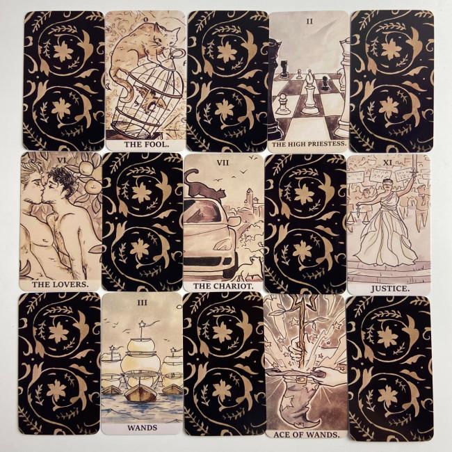 Карты Таро - Чернильной Ведьмы, уменьшенная (The Ink Witch Tarot Deck)