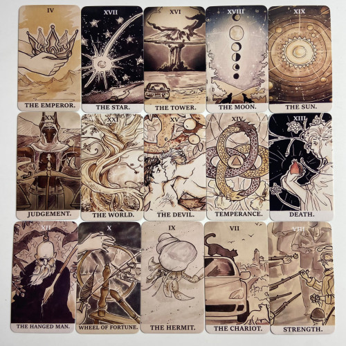 Карты Таро - Чернильной Ведьмы, уменьшенная (The Ink Witch Tarot Deck) Карты Таро - Чернильной Ведьмы, уменьшенная (The Ink Witch Tarot Deck)