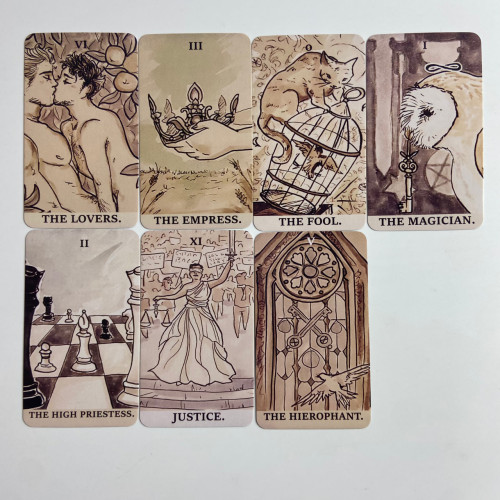 Карты Таро - Чернильной Ведьмы, уменьшенная (The Ink Witch Tarot Deck) Карты Таро - Чернильной Ведьмы, уменьшенная (The Ink Witch Tarot Deck)