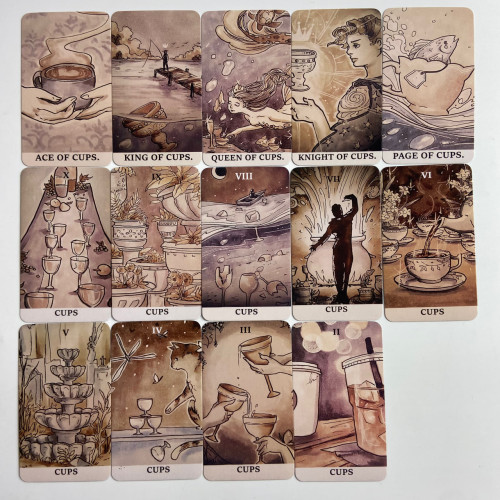 Карты Таро - Чернильной Ведьмы, уменьшенная (The Ink Witch Tarot Deck) Карты Таро - Чернильной Ведьмы, уменьшенная (The Ink Witch Tarot Deck)
