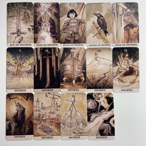 Карты Таро - Чернильной Ведьмы, уменьшенная (The Ink Witch Tarot Deck) Карты Таро - Чернильной Ведьмы, уменьшенная (The Ink Witch Tarot Deck)