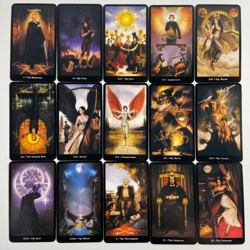 Карты Таро - Викторианское, уменьшенная (Steampunk Tarot)