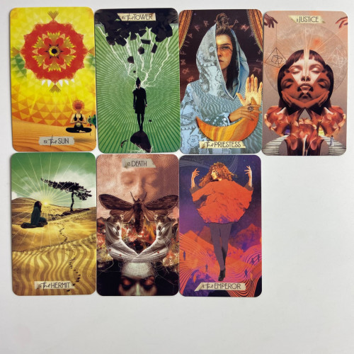 Карты Таро - Музы, уменьшенная (The Muse Tarot)