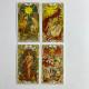 Карты Таро - Золотое таро Райдера Уэйта Ар Нуво, уменьшенная (Golden Art Nouveau Tarot)