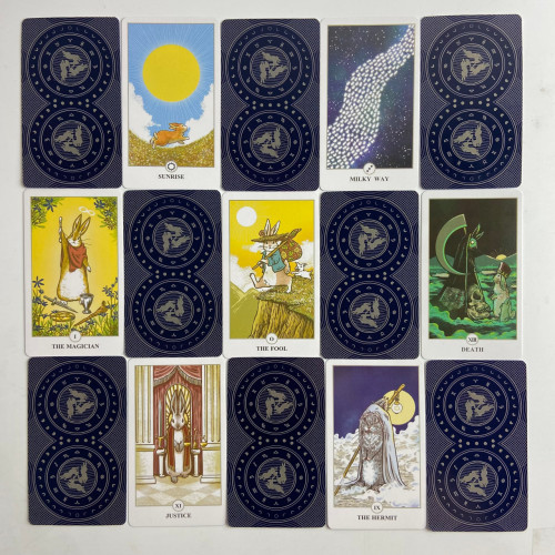 Карты Таро - Лунного Кролика, уменьшенная (Lunalapin Tarot) Карты Таро - Лунного Кролика, уменьшенная (Lunalapin Tarot)