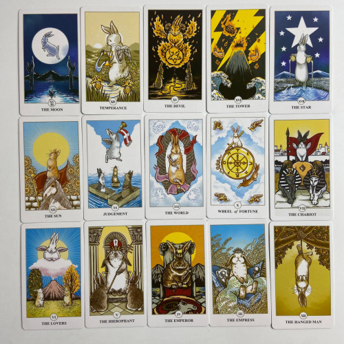 Карты Таро - Лунного Кролика, уменьшенная (Lunalapin Tarot) Карты Таро - Лунного Кролика, уменьшенная (Lunalapin Tarot)
