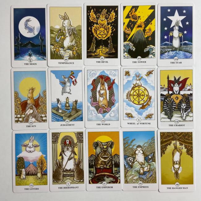 Карти Таро - Місячного Кролика, зменшена (Lunalapin Tarot)