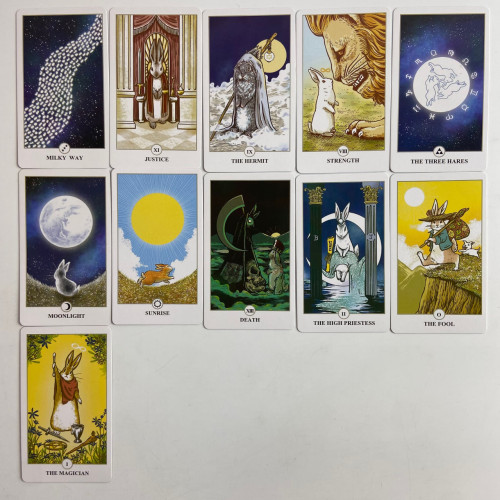 Карты Таро - Лунного Кролика, уменьшенная (Lunalapin Tarot) Карты Таро - Лунного Кролика, уменьшенная (Lunalapin Tarot)