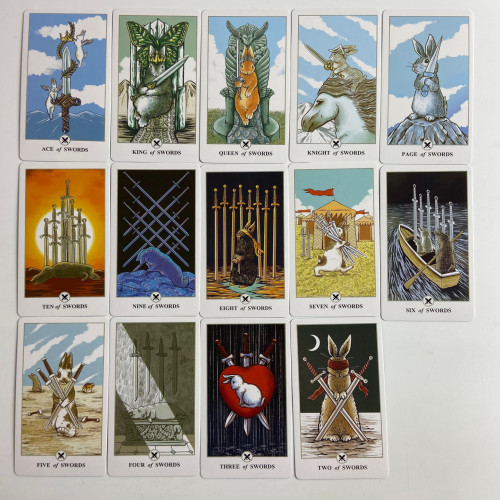 Карты Таро - Лунного Кролика, уменьшенная (Lunalapin Tarot) Карты Таро - Лунного Кролика, уменьшенная (Lunalapin Tarot)
