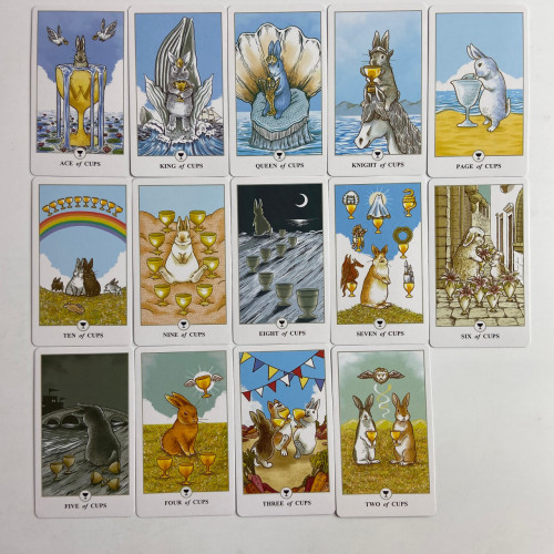 Карты Таро - Лунного Кролика, уменьшенная (Lunalapin Tarot) Карты Таро - Лунного Кролика, уменьшенная (Lunalapin Tarot)