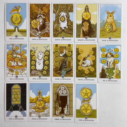 Карты Таро - Лунного Кролика, уменьшенная (Lunalapin Tarot) Карты Таро - Лунного Кролика, уменьшенная (Lunalapin Tarot)
