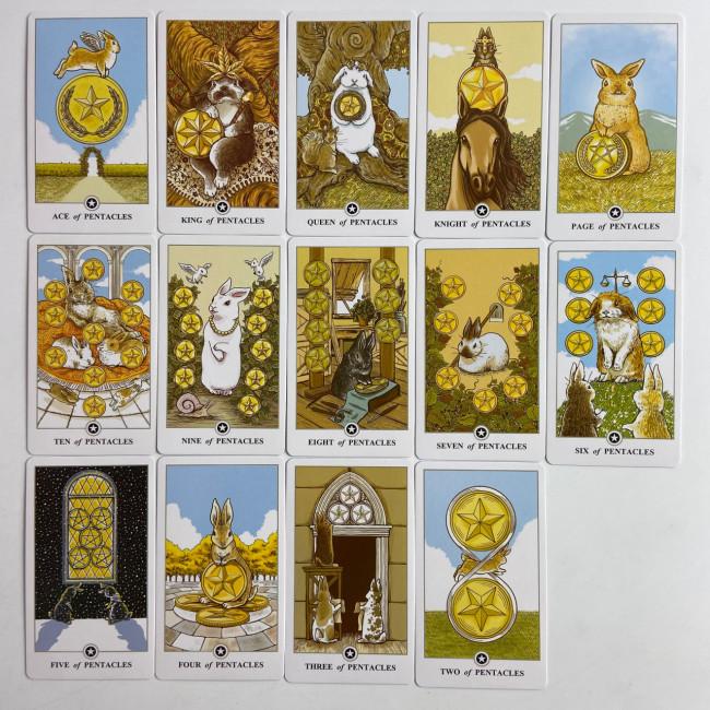 Карти Таро - Місячного Кролика, зменшена (Lunalapin Tarot)