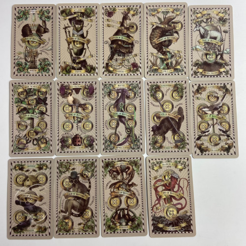 Карты Таро - 5-ти центовое, уменьшенная (The 5-cent tarot by Madam Clara)