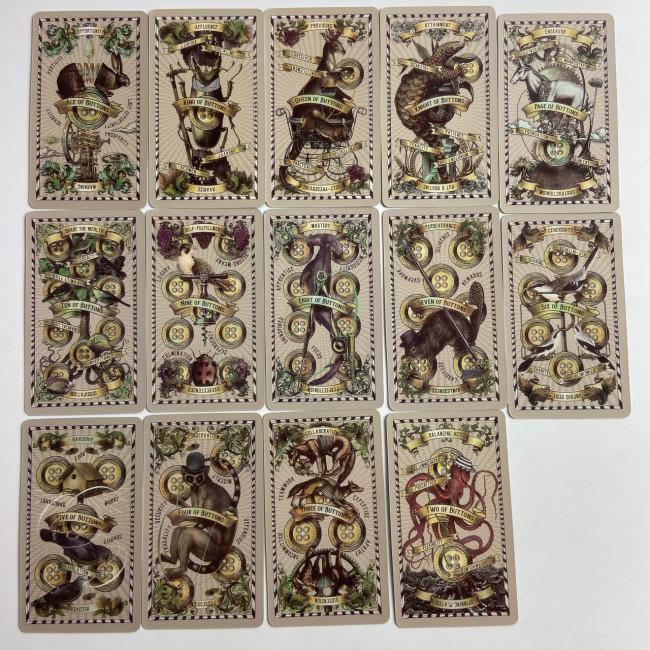 Карты Таро - 5-ти центовое, уменьшенная (The 5-cent tarot by Madam Clara) Карты Таро - 5-ти центовое, уменьшенная (The 5-cent tarot by Madam Clara)