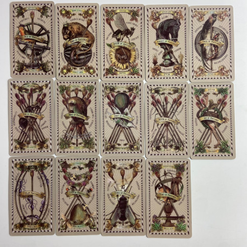 Карты Таро - 5-ти центовое, уменьшенная (The 5-cent tarot by Madam Clara)