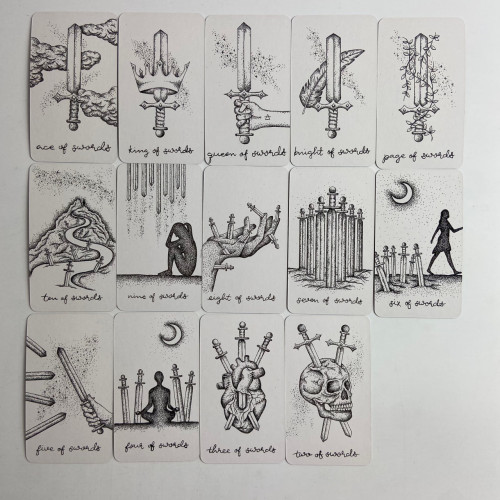 Карты Таро - Блуждающей Луны, уменьшенная (The Wandering Moon Tarot) Карты Таро - Блуждающей Луны, уменьшенная (The Wandering Moon Tarot)