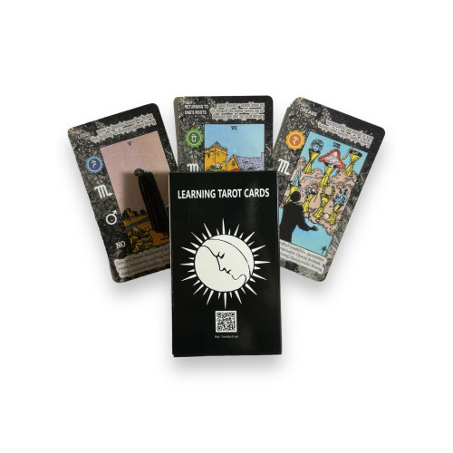 Карты Таро - Изучение карт таро с ответами, уменьшенная (Learning Tarot Cards)