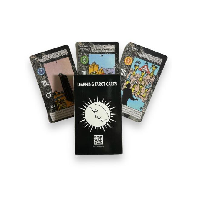 Карти Таро - Вивчення карт таро з відповідями, зменшена (Learning Tarot Cards) Карти Таро - Вивчення карт таро з відповідями, зменшена (Learning Tarot Cards)