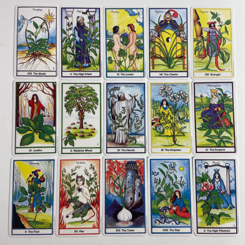 Карты Таро - Трав, уменьшенная (Herbal Tarot)
