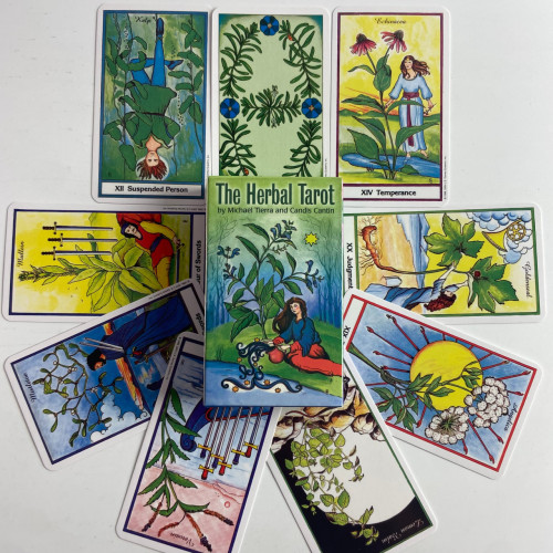 Карты Таро - Трав, уменьшенная (Herbal Tarot)